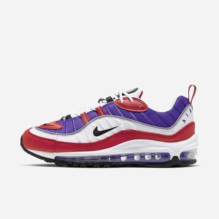 Pantofi Casual Nike Air Max 98 Dama Violet Rosii Albi Negrii | TGCY-93807